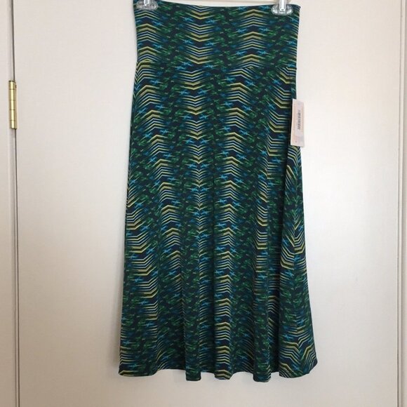XS LuLaRoe Azure Skirt - Picture 1 of 3